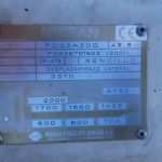 NISSAN 2000 KGS DIESEL MATRICULADA full