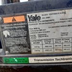 YALE 2000 KGS DIESEL MATRICULADA full