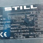 STILL R60-30 3000 KGS ELÉCTRICA 4 RUEDAS full