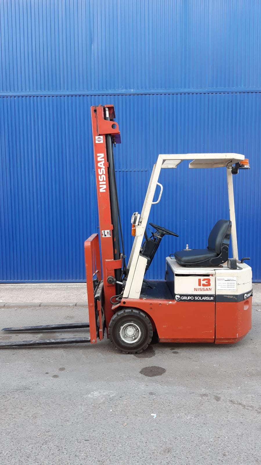 NISSAN ELECTRICA 1300 KGS 3 RUEDAS