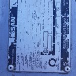 NISSAN 1600 KGS ELECTRICA full