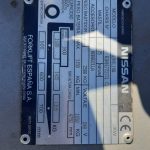 NISSAN 1800 KGS ELECTRICA full